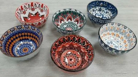 تصویر 5 از کاسه و بشقاب سفالی + طراحی سنتی و ایرانی